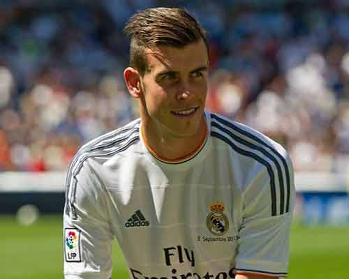 corte de cabello de gareth bale en capas