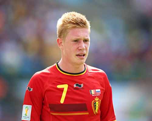 corte de pelo desordenado de kevin de bruyne
