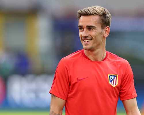 peinado hacia un lado antoinne griezmann
