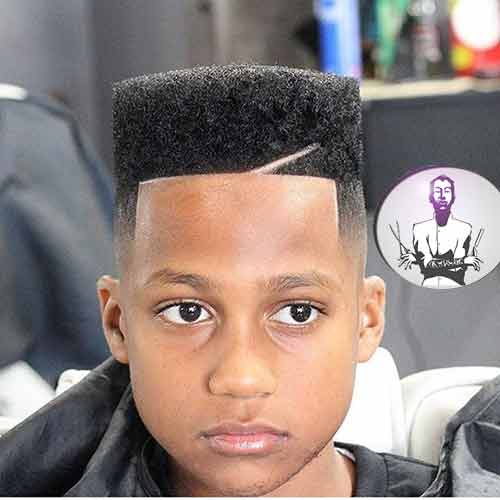 High Fade African American Black Boys Haircuts
