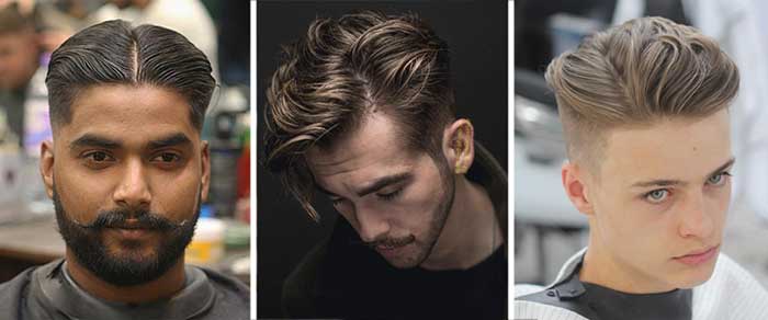 Cómo separar su pelo para los hombres