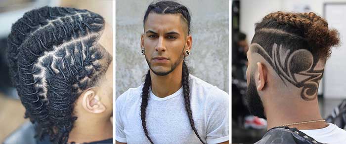 Cómo trenzar el cabello para hombres