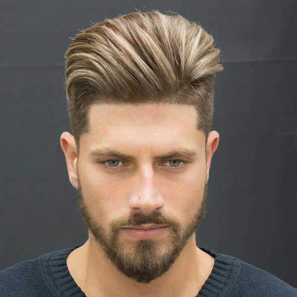 Degradado con Pompadour texturizado
